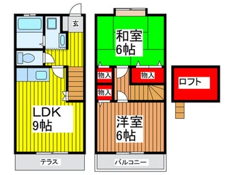 間取図 メゾン本町