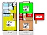 メゾン本町 2LDKの間取り