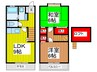 メゾン本町 2LDKの間取り