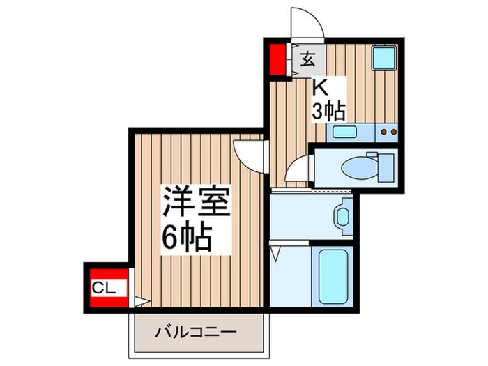 間取り図 Mark Duo狭山