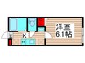 エクセラン西新井大師 1Kの間取り