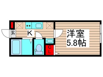 間取図 エクセラン西新井大師