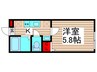 エクセラン西新井大師 1Kの間取り