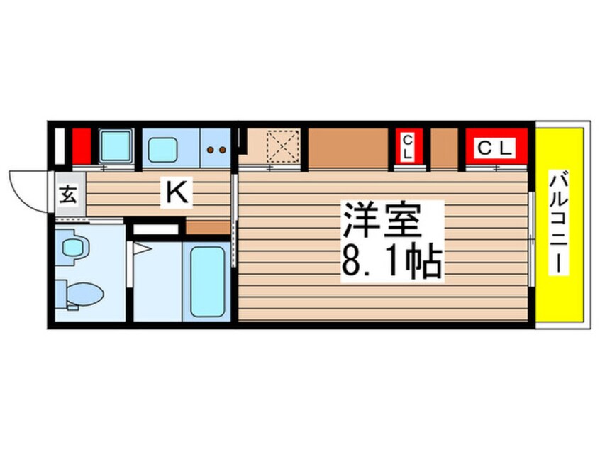 間取図 リブリ・みどり野