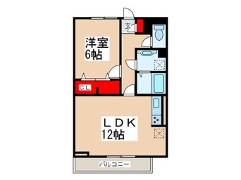 間取図 フォルトゥーナ