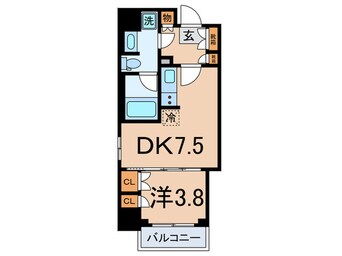 間取図 ﾊﾟｰｸｱｸｼｽ大塚ｻｳｽﾚｼﾞﾃﾞﾝｽ