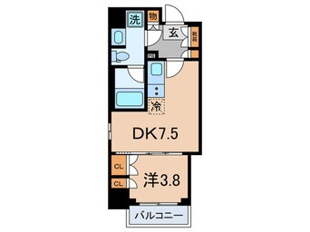 間取図 ﾊﾟｰｸｱｸｼｽ大塚ｻｳｽﾚｼﾞﾃﾞﾝｽ