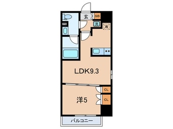 間取図 ﾊﾟｰｸｱｸｼｽ大塚ｻｳｽﾚｼﾞﾃﾞﾝｽ