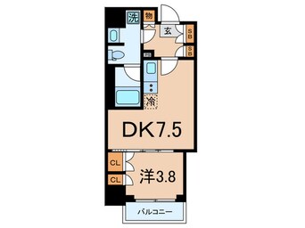 間取図 ﾊﾟｰｸｱｸｼｽ大塚ｻｳｽﾚｼﾞﾃﾞﾝｽ