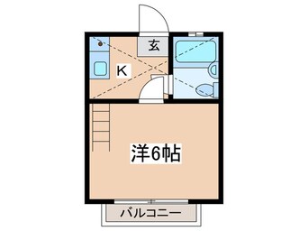 間取図 バーディーハウス鶴巻北