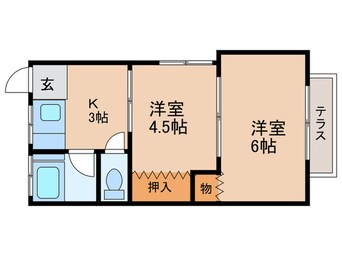 間取図 アパートメント宇高