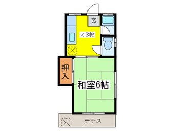 間取図 卓球荘