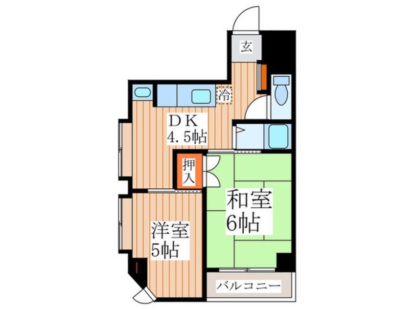 間取図 ハイム玉井