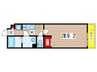 リブリ･Ｅｓｐｏｉｒ　弐番館 1Kの間取り
