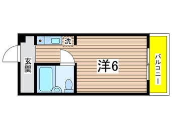 間取図 プラザ２１０ＹＡＮＯＫＵＣＨＩ