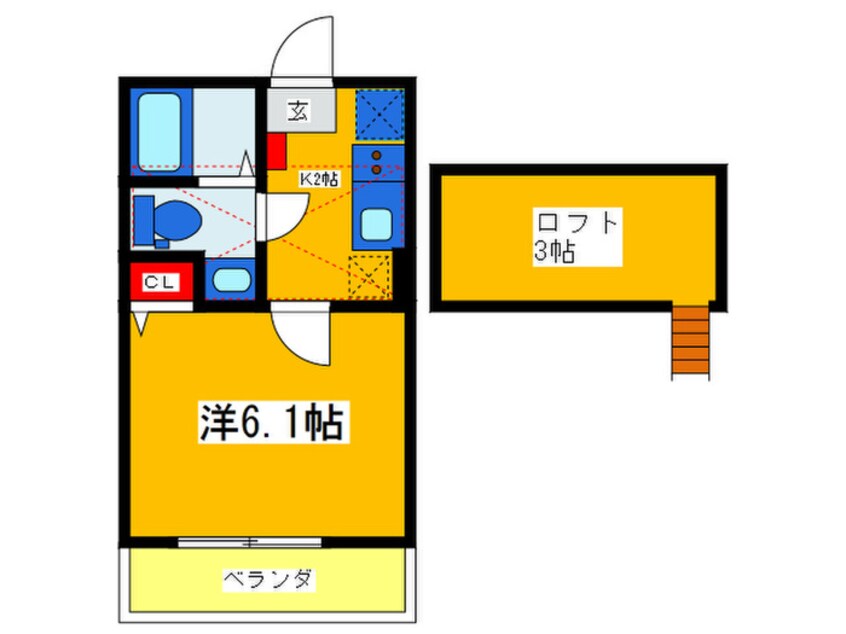 間取図 luce（ルーチェ）