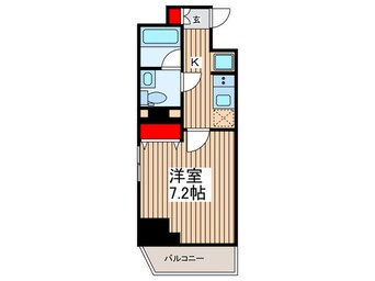 間取図 ｻﾞﾚｼﾞﾃﾞﾝｽｵﾌﾞﾄｰｷｮｰH20ｳｴｽﾄﾀﾜｰ