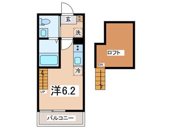 間取図 ハーミットクラブハウスKCK菊名