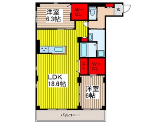 間取図 ハウス・デ・フリーデンス