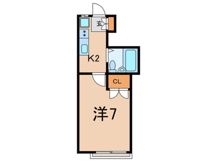 間取図 ＫＹコーポ