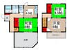 白岡市上野田貸家 3Kの間取り