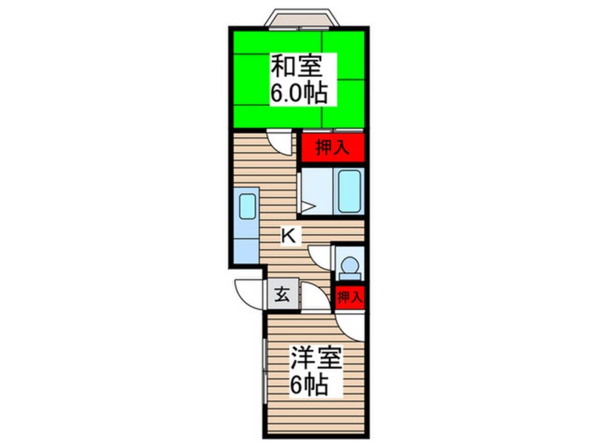 間取図 ルミネ伊藤