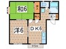 サンコーポ 2DKの間取り