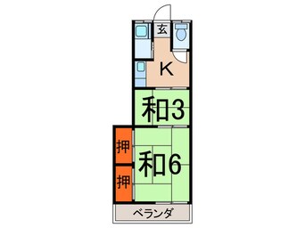 間取図 誠友荘