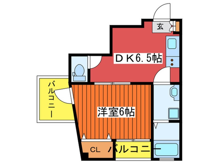間取り図 アビタシオンＹＫＢ