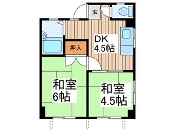 間取図 岩井マンション