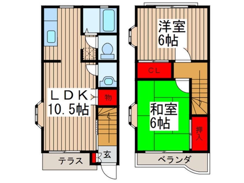 間取図 アネックスＹＡＭＡⅡ