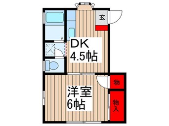 間取図 コ―ポＴＫ