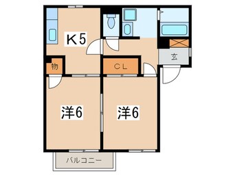 間取図 グリ－ンヒル１９９５