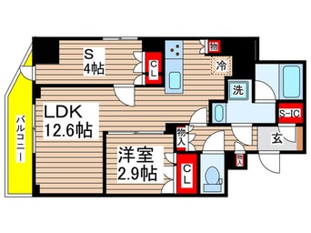 間取図 コンフォリア・リヴ平井MUTIO