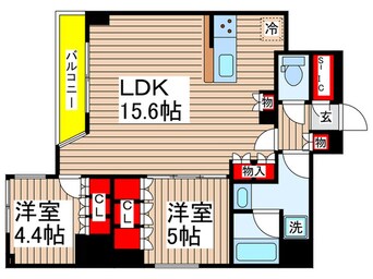 間取図 コンフォリア・リヴ平井MUTIO