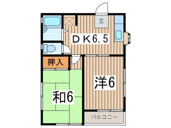 間取図 コスモAoiNo.1