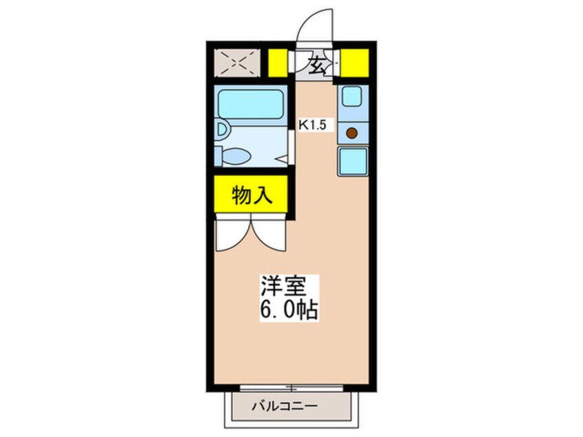 間取図 子安プラザ