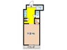 コーポ堀 1Rの間取り