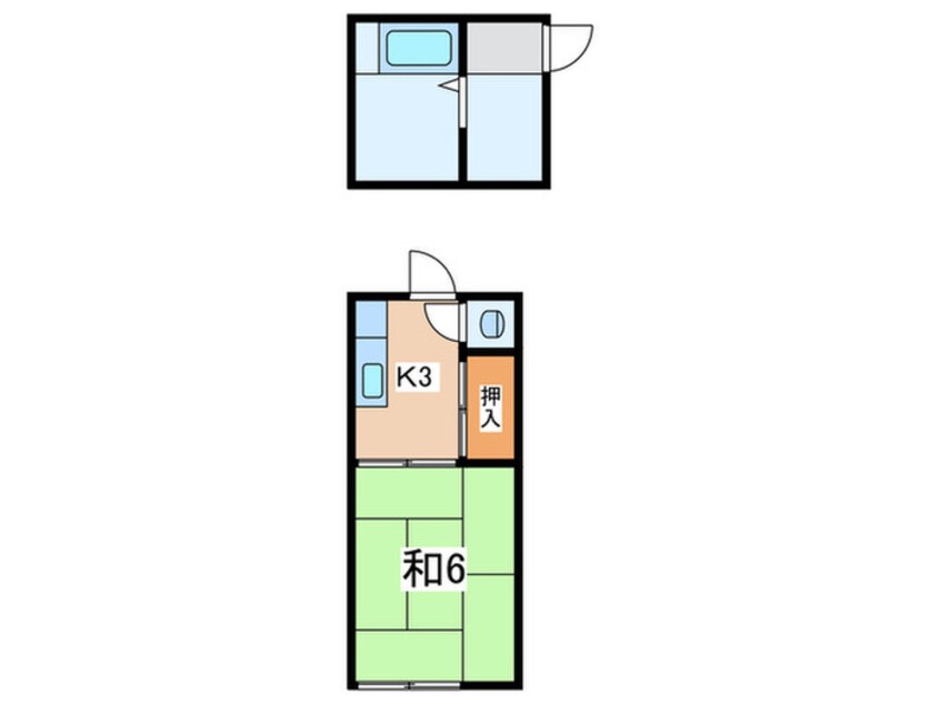 間取図 やま喜荘