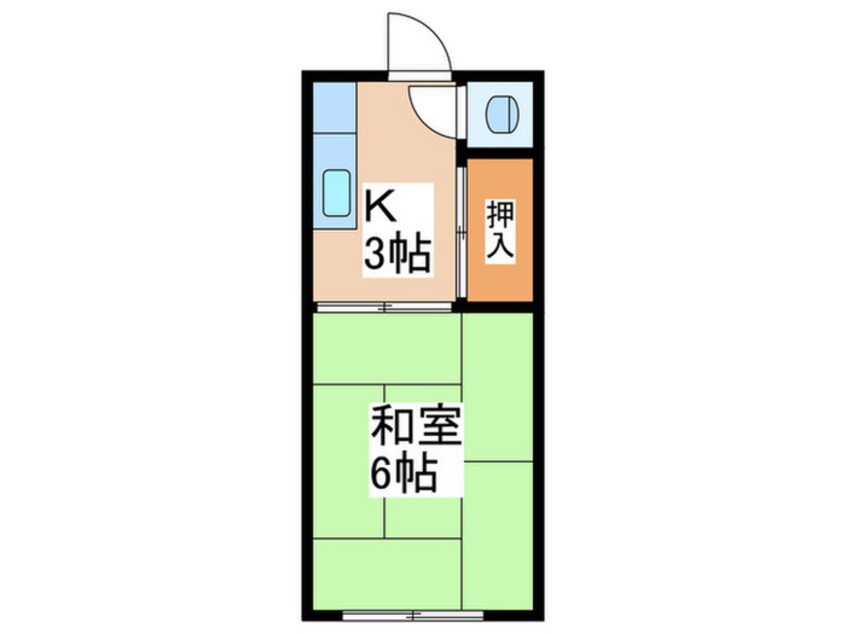 間取図 やま喜荘