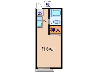 間取図 コスモハイツ