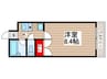 クレオ舞浜Ｂ棟 1Kの間取り