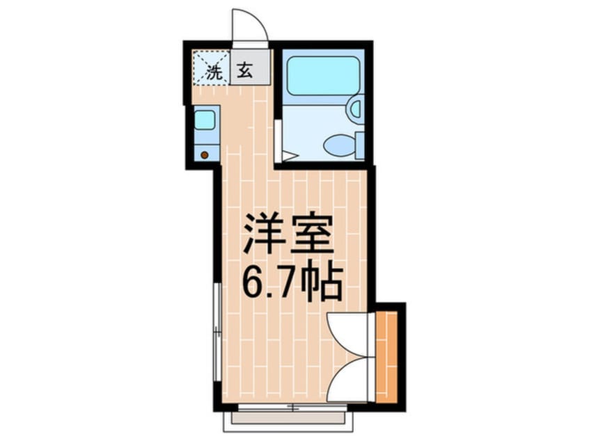 間取図 マサキハイツ