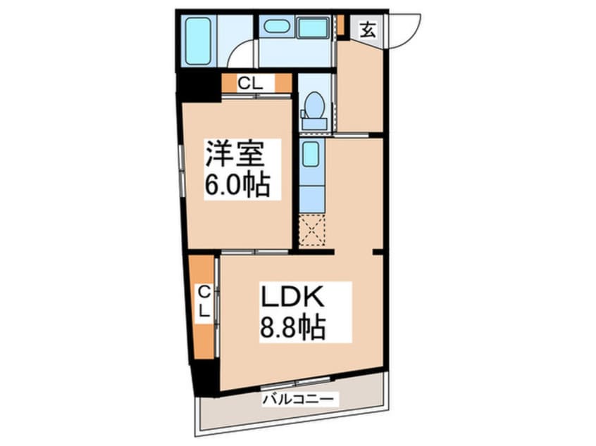 間取図 ウインビュ中山