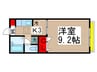 サニ－コ－ト 1Kの間取り