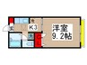 サニ－コ－ト 1Kの間取り