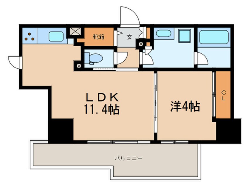 間取図 シエール自由が丘