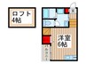 ウィステリア 1Rの間取り