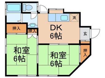 間取図 徳丸サンハイツ