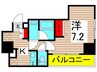 アーバンパーク綾瀬Ⅲ 1Kの間取り